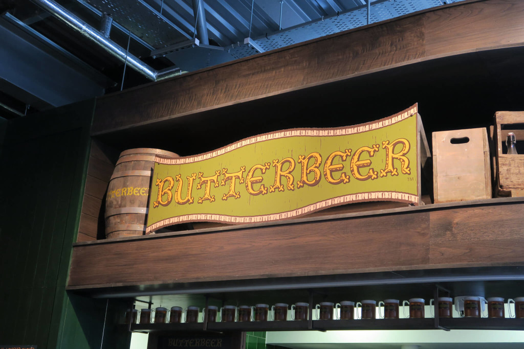 butterbeer on the harry potter studio tour
