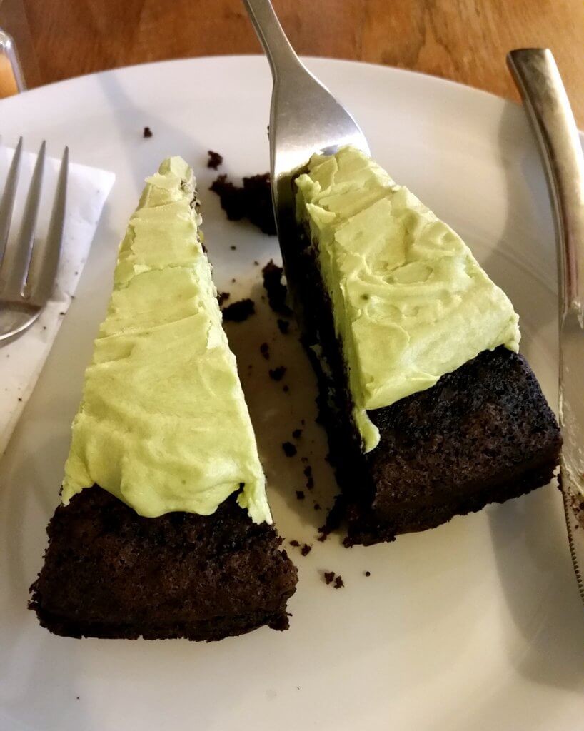 chocolate avocado cake
