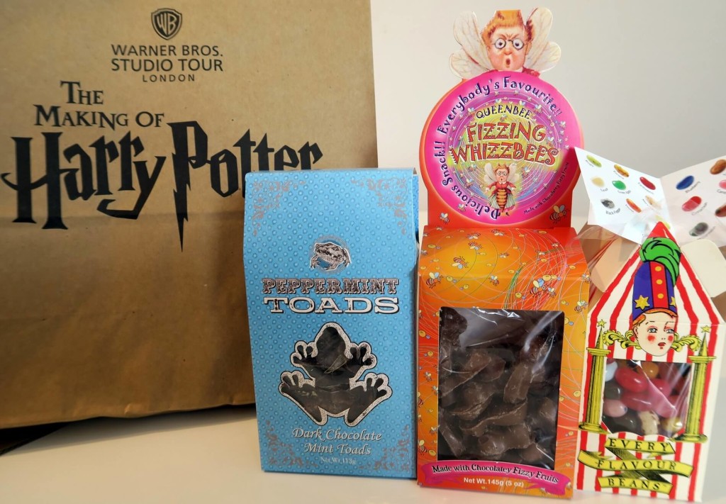 sweets from harry potter studio tour
