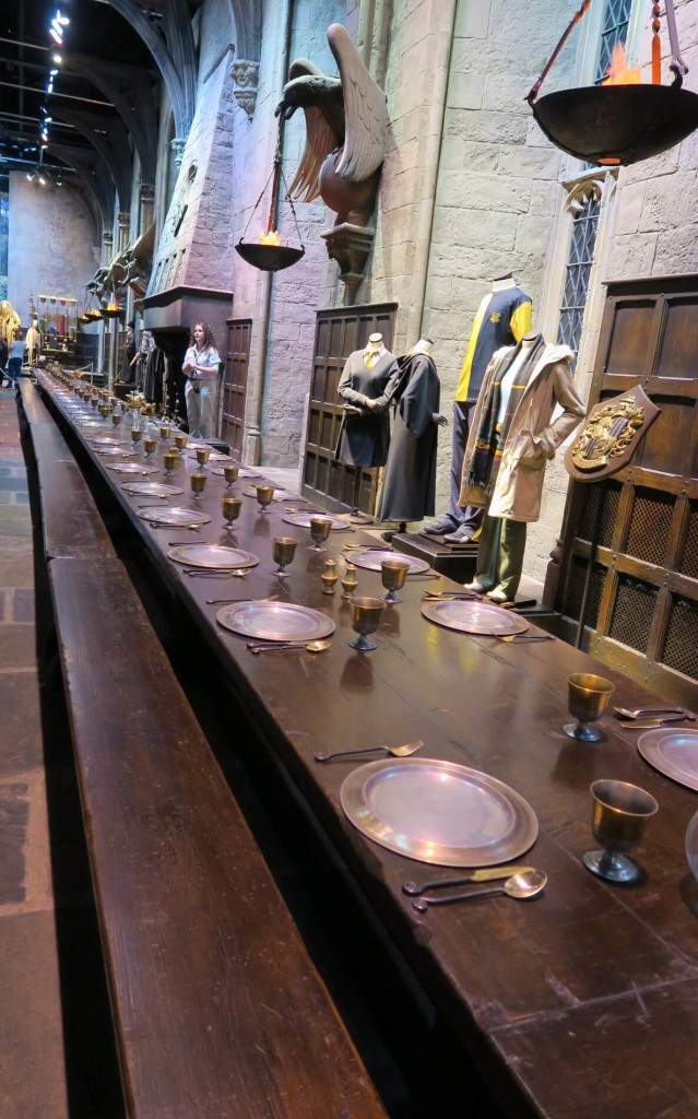 the great hall_Harry Potter Studio Tour